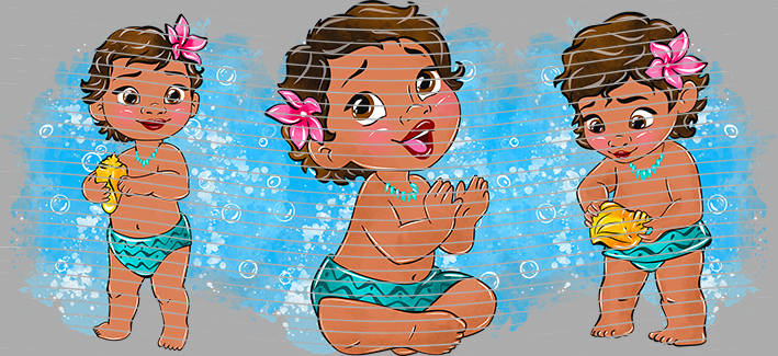 16oz Disney style-D-677